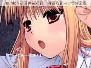 reunion 动漫免费观看，海量精彩内容等你发现