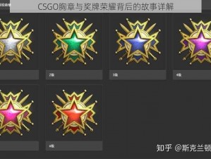 CSGO胸章与奖牌荣耀背后的故事详解