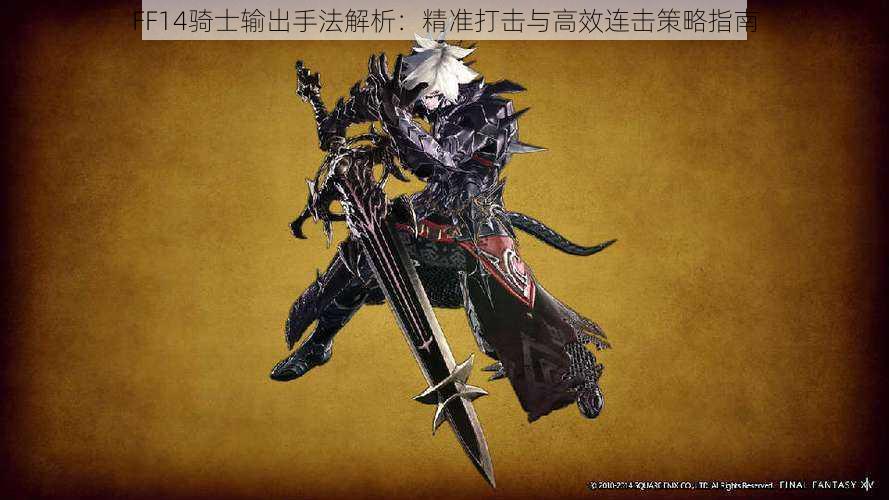 FF14骑士输出手法解析：精准打击与高效连击策略指南