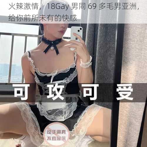 火辣激情，18Gay 男同 69 多毛男亚洲，给你前所未有的快感