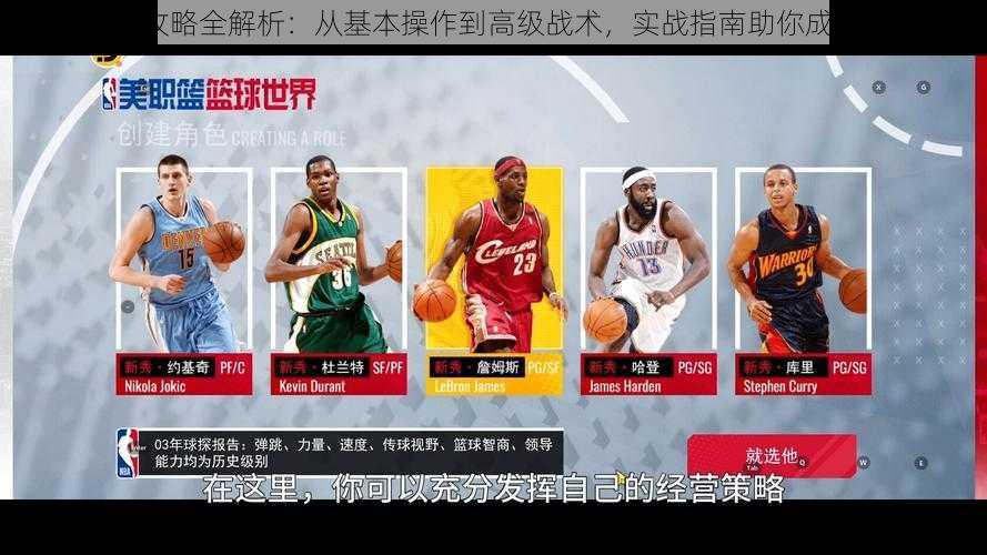 NBA 2K14攻略全解析：从基本操作到高级战术，实战指南助你成为球场霸主